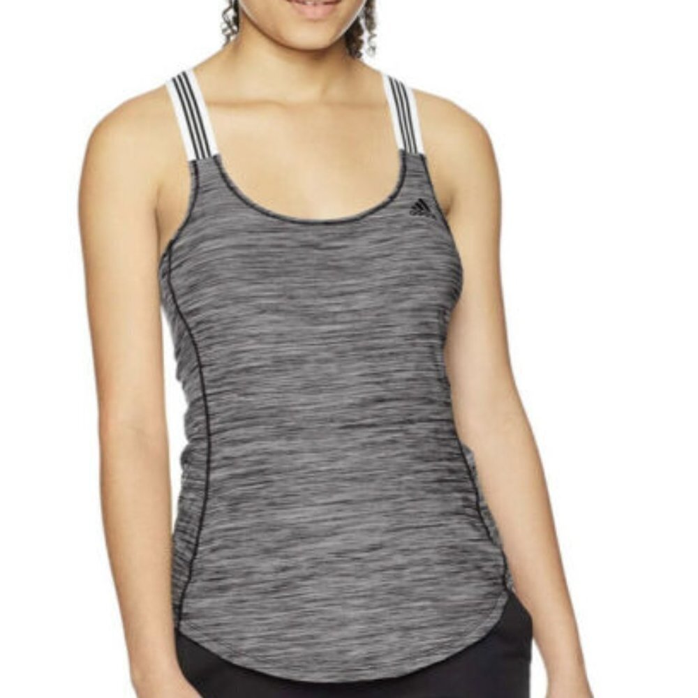 Adidas | Women's Performer X-back Tank Top CY9276 Medium‎ steel gray